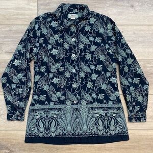 Vintage Tommy Bahama Silk Long Sleeve Women’s‎ Button Down Shirt